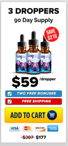 Lung Clear Pro 3 bottle